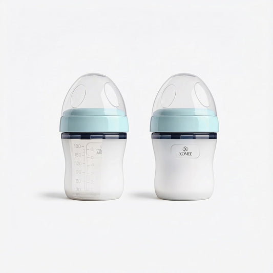Zomee Silicone Feeding Bottle Set