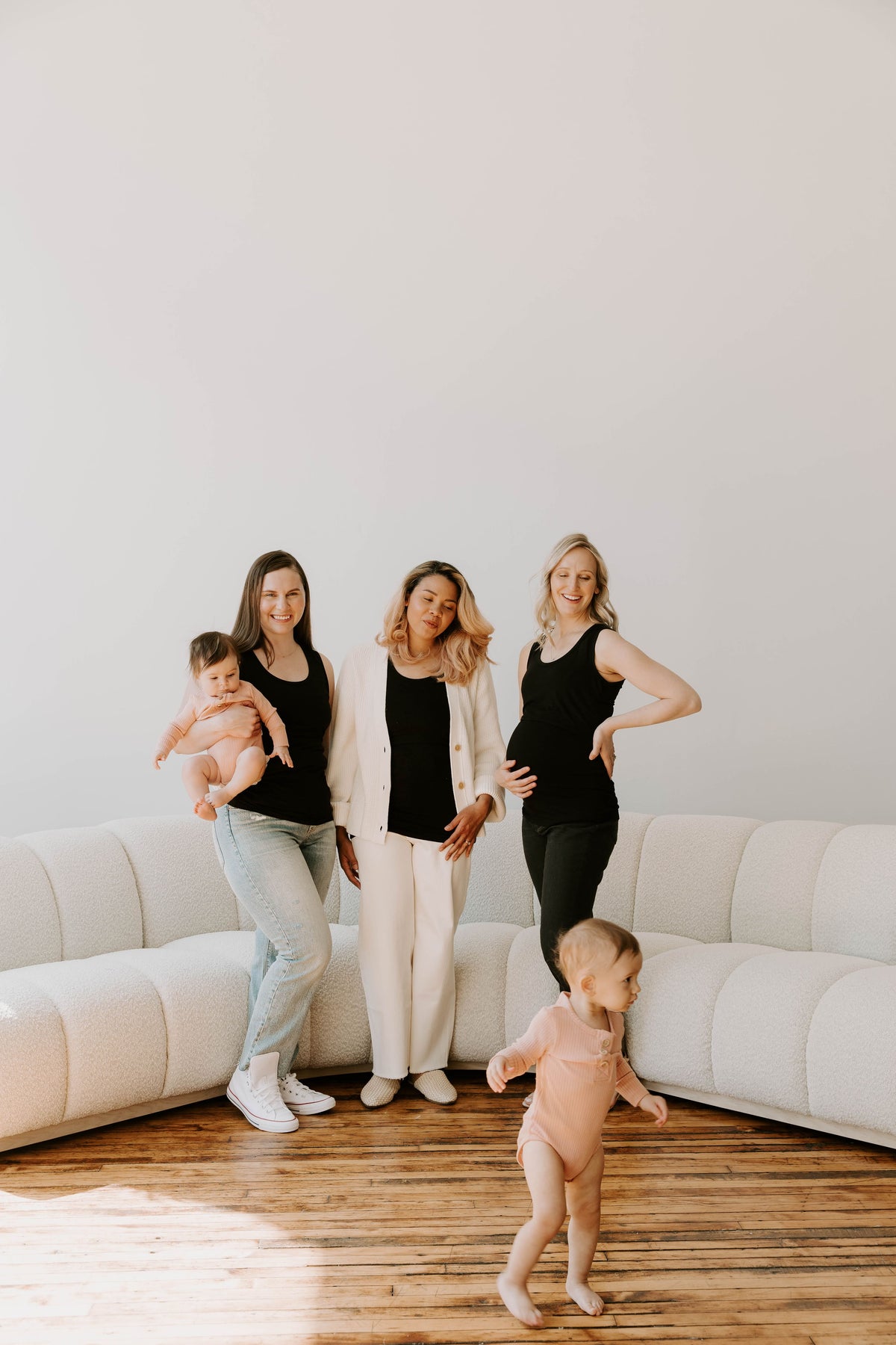MLM Brand Everywhere Breastfeeding Tank Top - Black