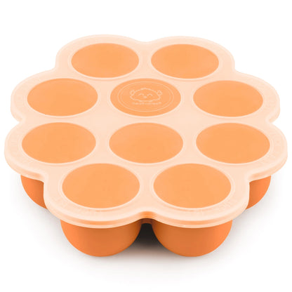 2oz X 10 Pods Prep Silicone Baby Food Freezer Tray with Lid