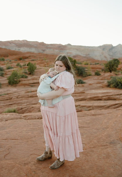 Coco Carriers Coco Gingham - Baby Carrier With A Pocket