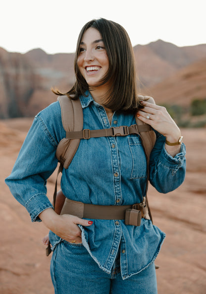 Coco Carriers Coco Desert - Baby Carrier With A Pocket