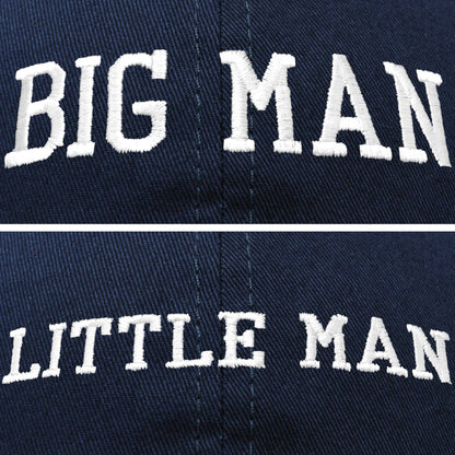 Big Man Little Man Father Son Matching Caps