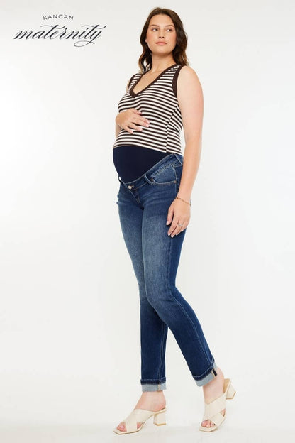Teagan Maternity Straight Fit Jeans