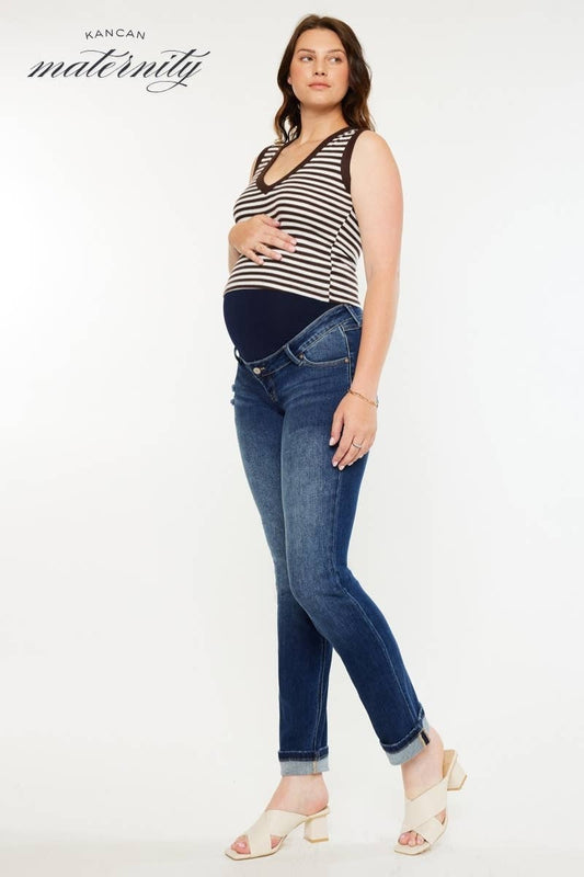 Teagan Maternity Straight Fit Jeans