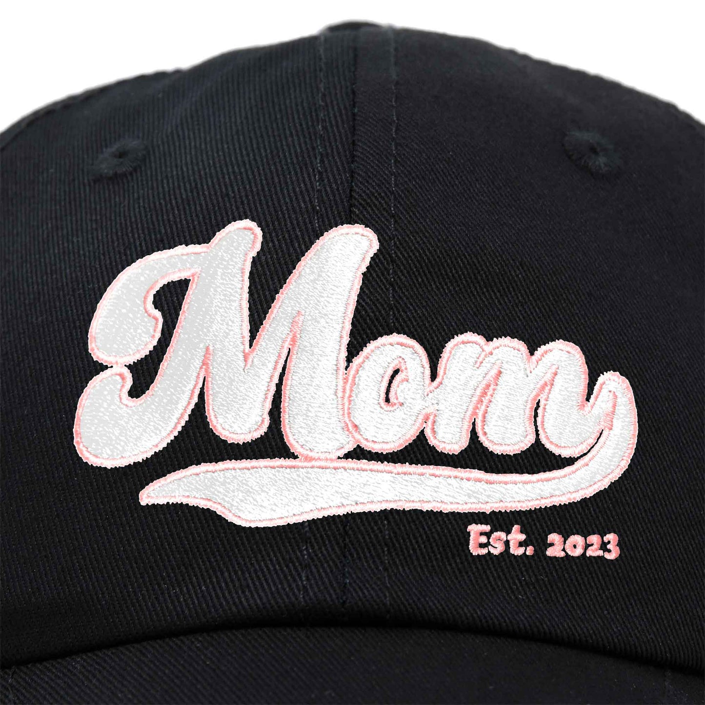 Varsity Mom Embroidered Cotton Hat
