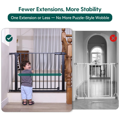 Babelio PressGuard Ⅱ | Upgrade Pressure-Mounted Baby Gate