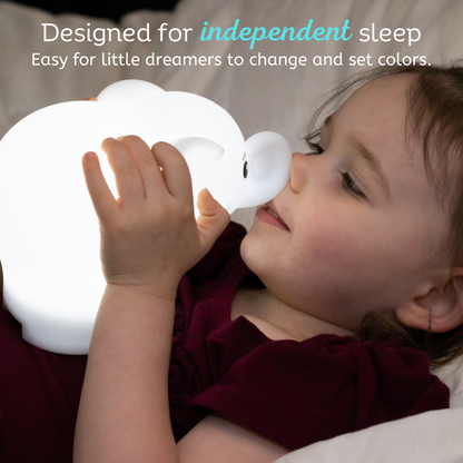 LumiPets® Eggbert the Elephant- Children's Touch Night Light