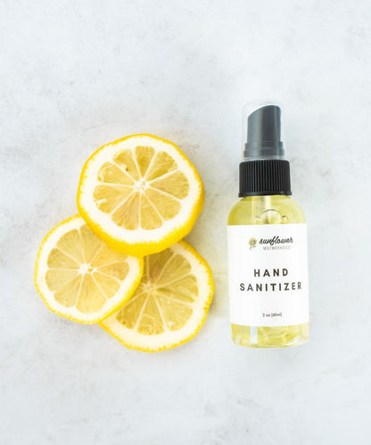 Sunflower Motherhood Hand Sanitizer - Gentle Lemon Lavender Spray