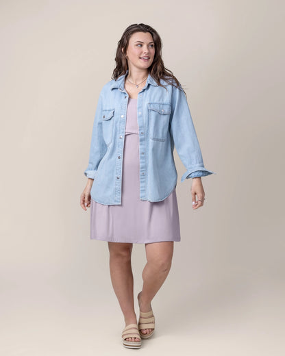 Penelope Crossover Nursing Dress
