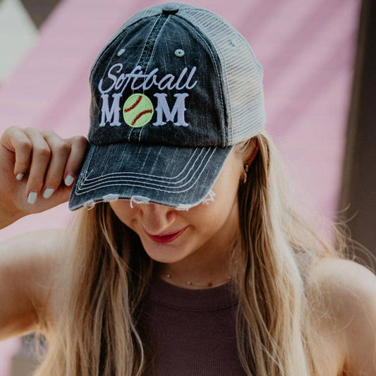 Softball Mom Trucker Hat