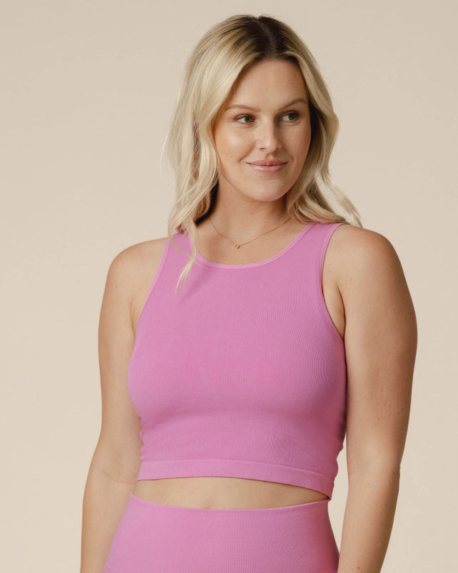 Sublime® Bamboo Hands-Free Pumping Longline Bra