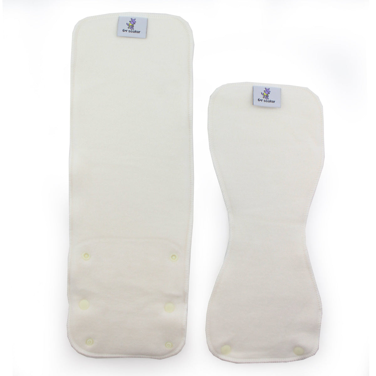 Kanga Care 6r Soaker Insert Set | Bamboo Cotton Fleece