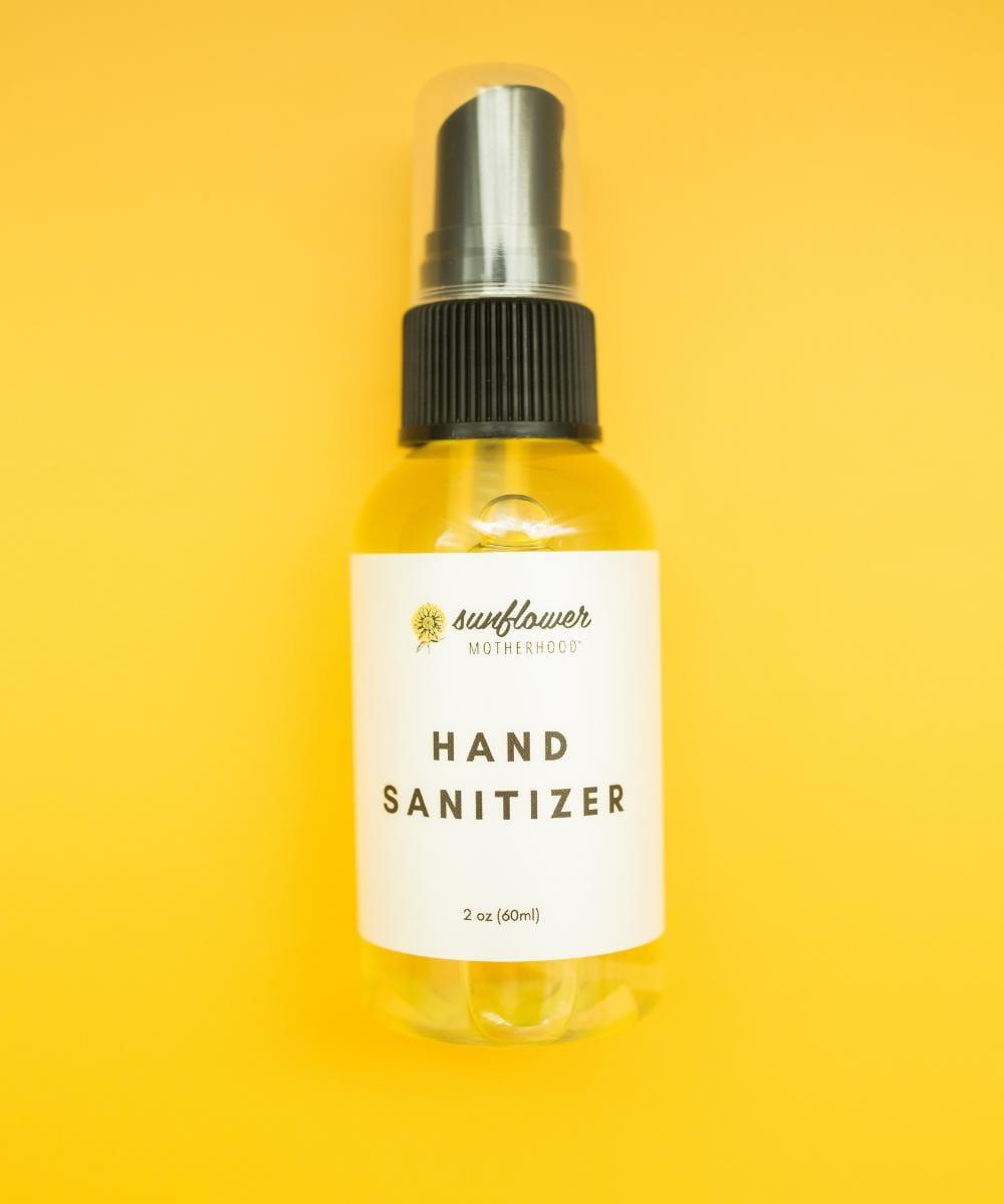 Sunflower Motherhood Hand Sanitizer - Gentle Lemon Lavender Spray