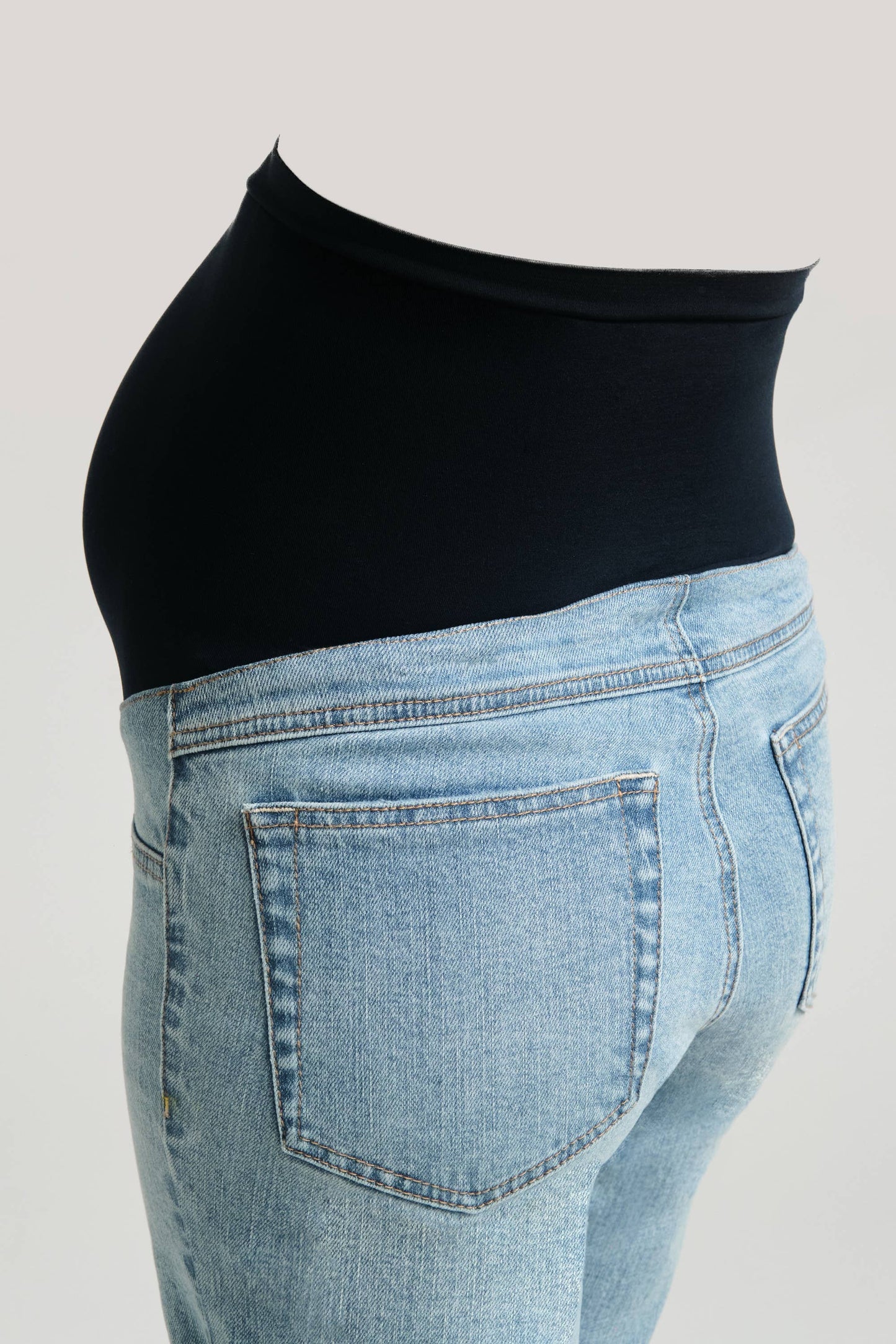 Maternity 28" Dad Jean w/ Bellyband