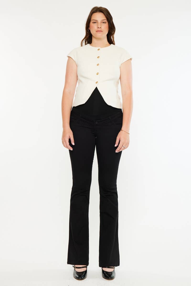 Diana Maternity Flare Trousers