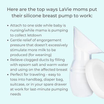 Milk Collector - Silicone Breast Pump