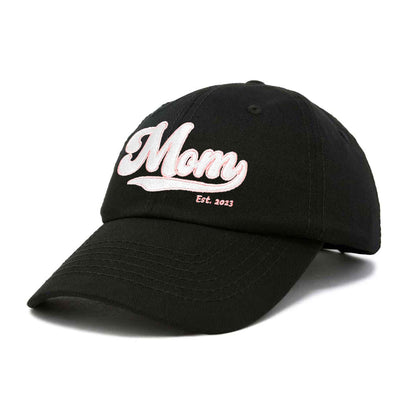 Varsity Mom Embroidered Cotton Hat