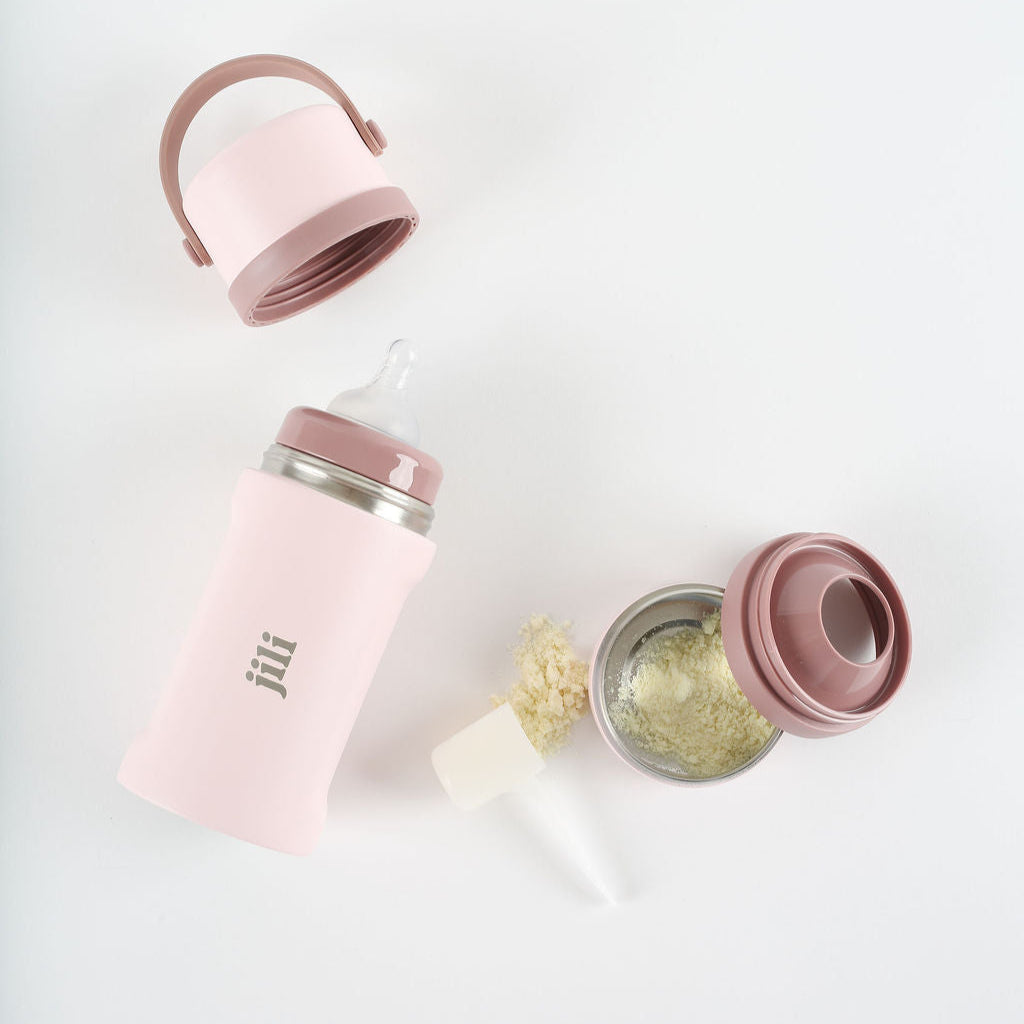jili All-In-One Baby Bottle - Rose
