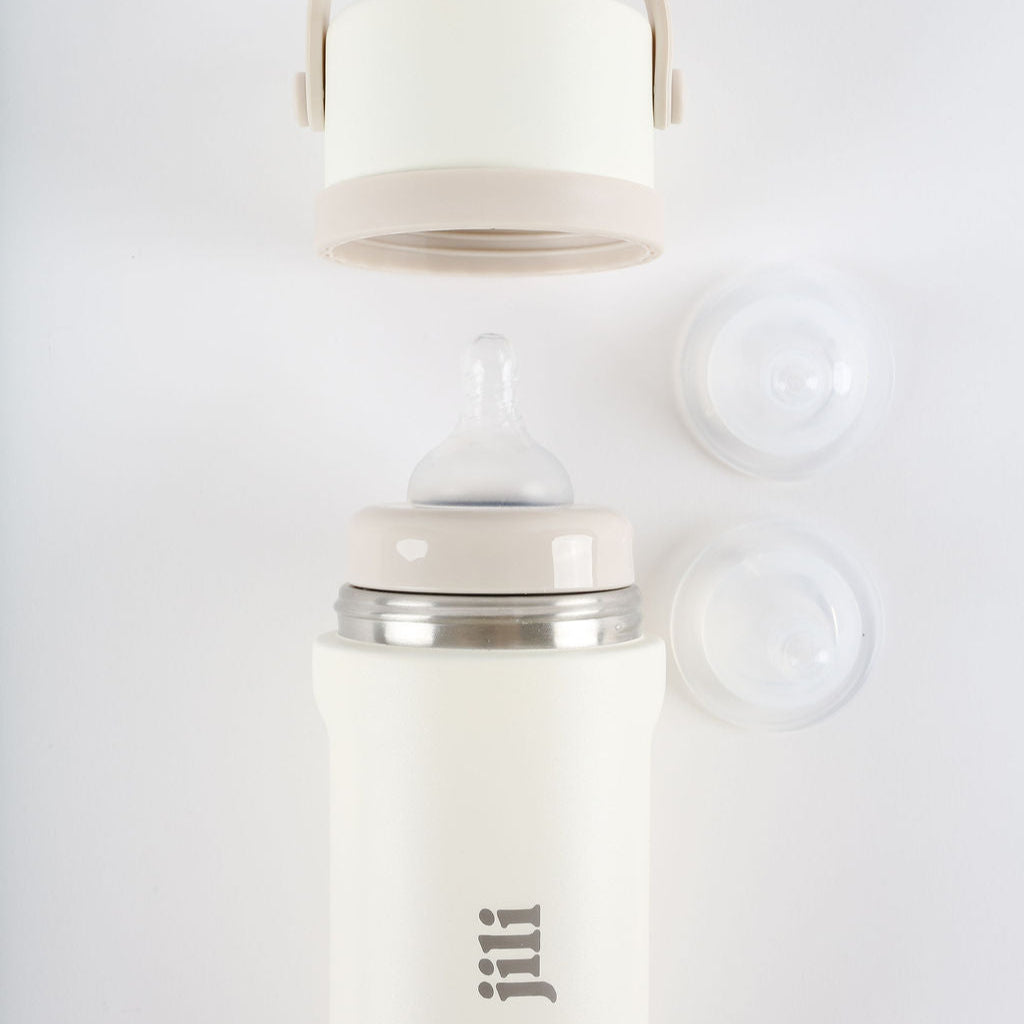 jili All-In-One Baby Bottle - Almond