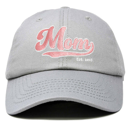 Varsity Mom Embroidered Cotton Hat