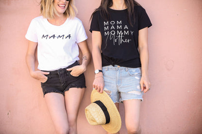 Mom Names Shirt
