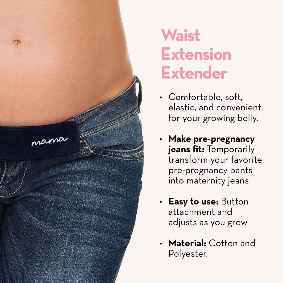 Maternity Belly Band | Waistband Extender