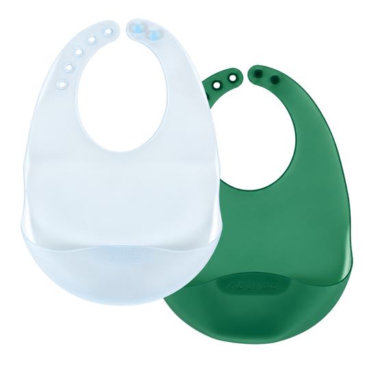 Colugo Fold and Go Silicone Bib 2 Pack