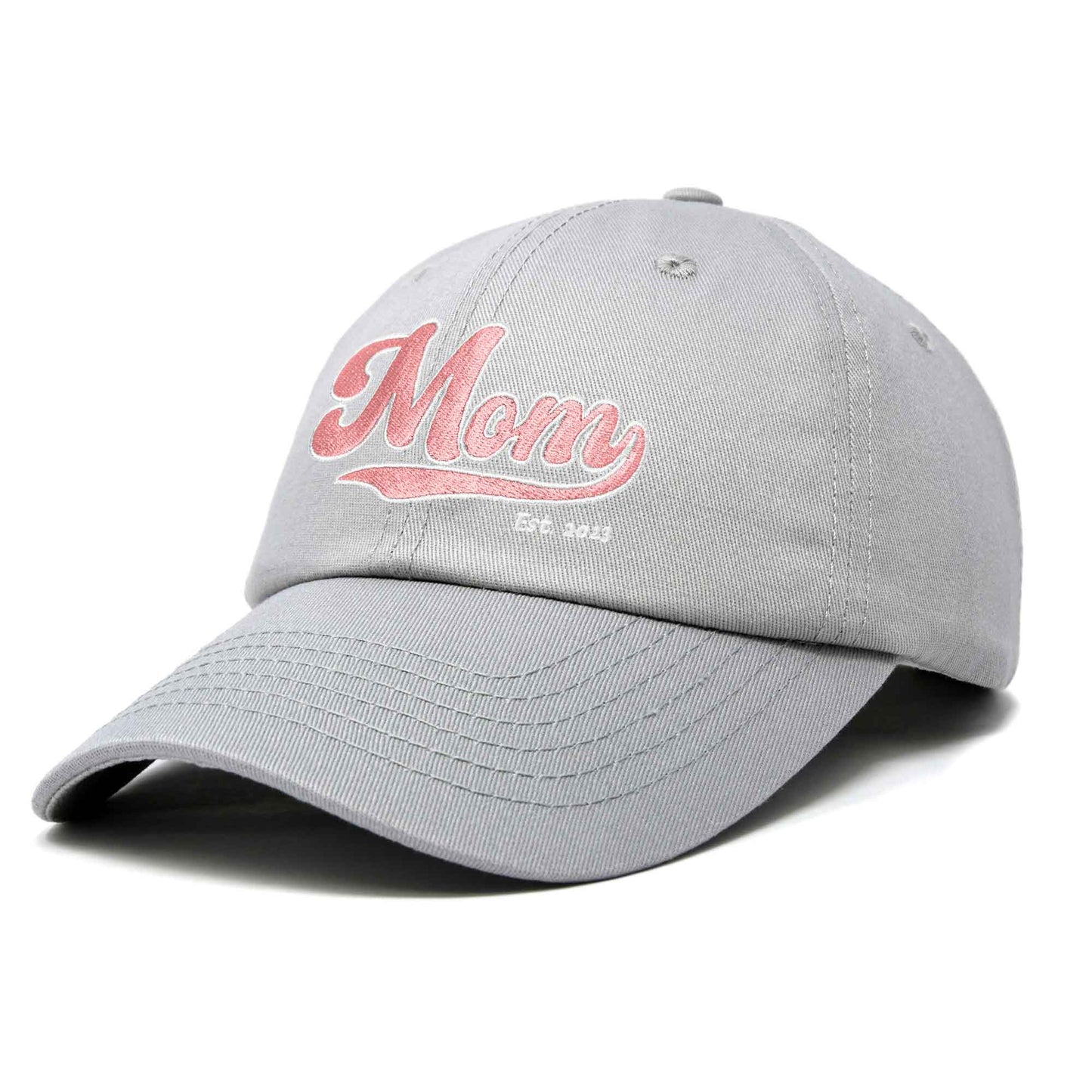 Varsity Mom Embroidered Cotton Hat