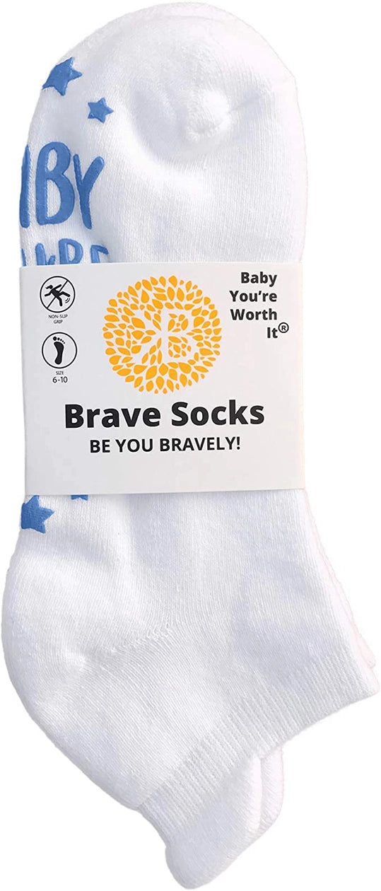Labor and Delivery Inspirational Fun Non-Skid Push Socks