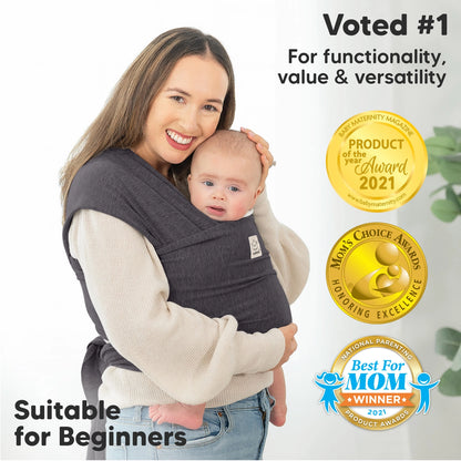 KeaBabies Original Baby Wrap Carrier