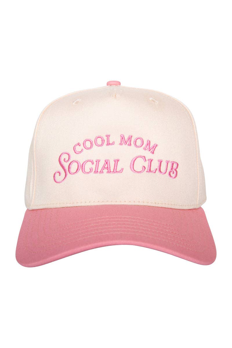 Cool Mom Social Club Mother's Day Retro Two-Toned Hat