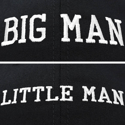 Big Man Little Man Father Son Matching Caps