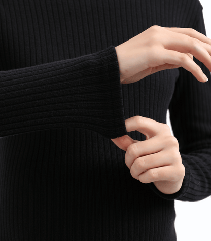 Turtleneck Sweater Dress