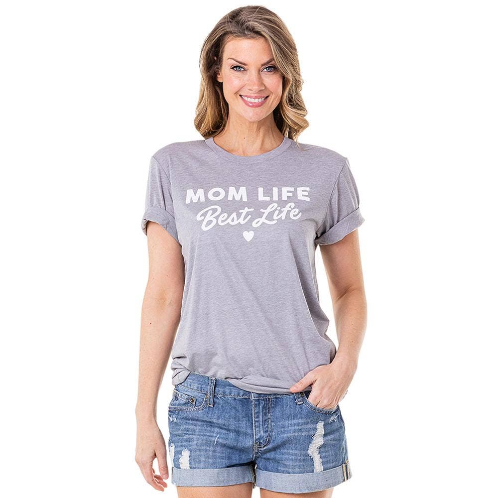 Mom Life Best Life Mother’s Day Graphic T-Shirts