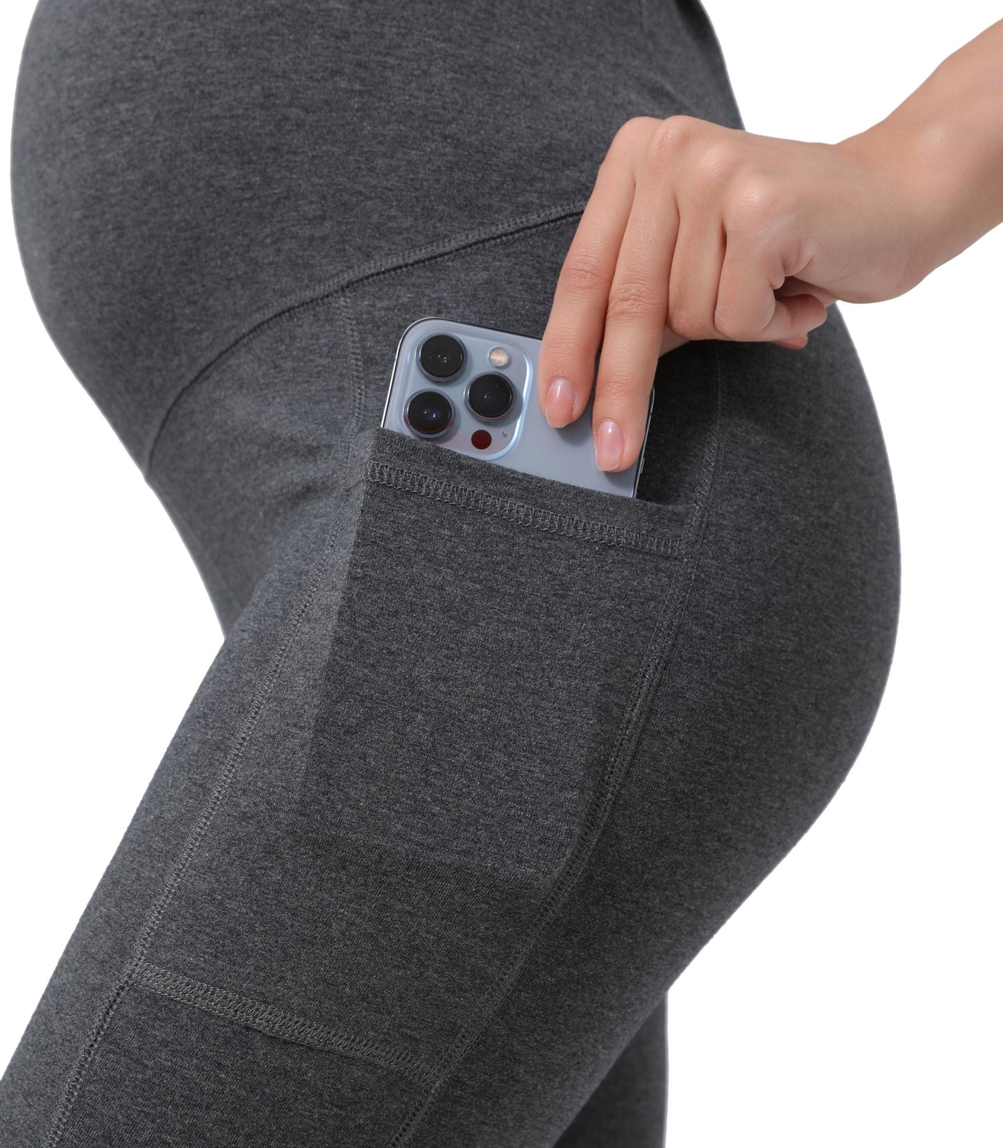 Maternity Yoga Pants with Pockets