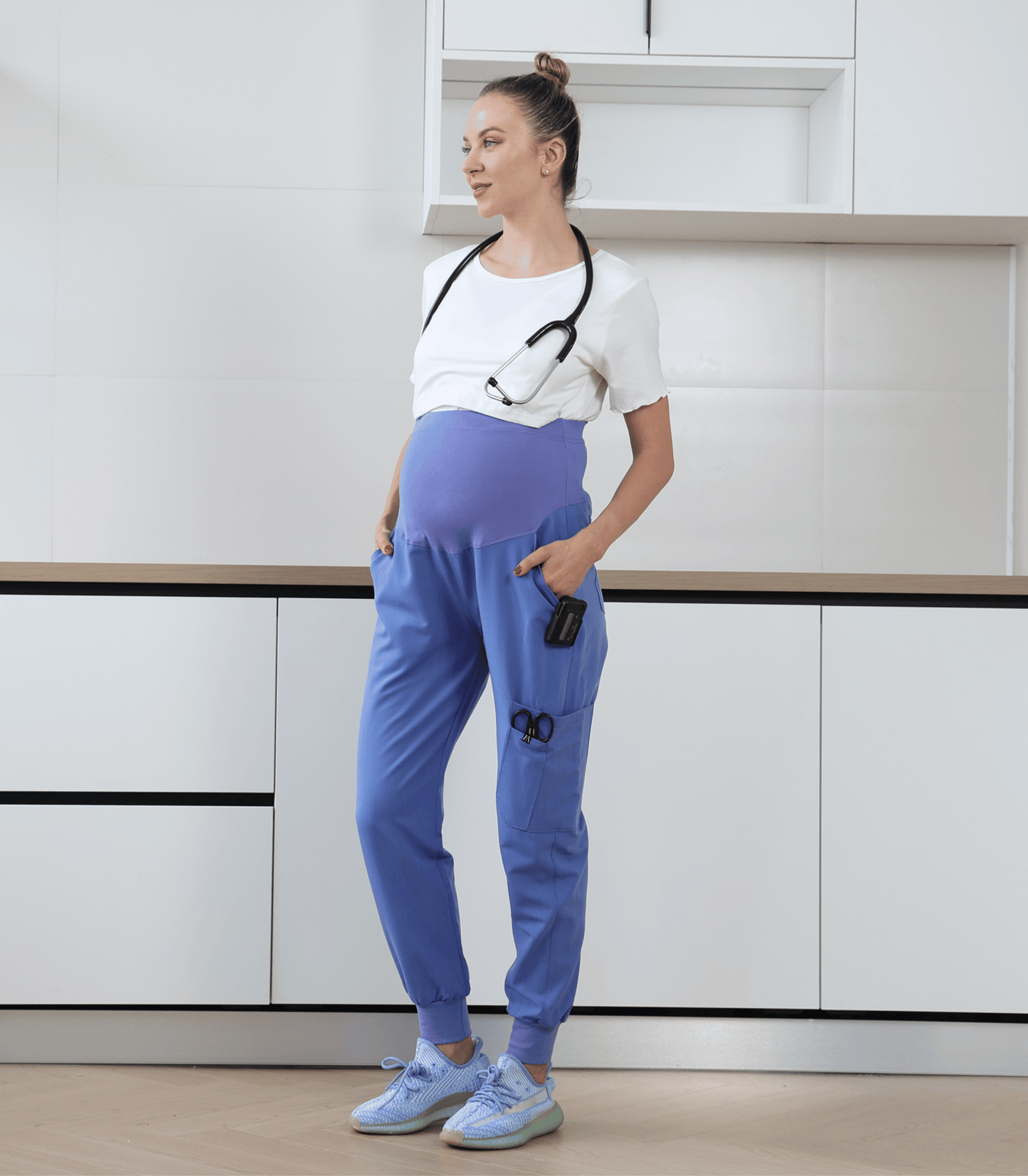 Maternity Jogger Scrubs Pants