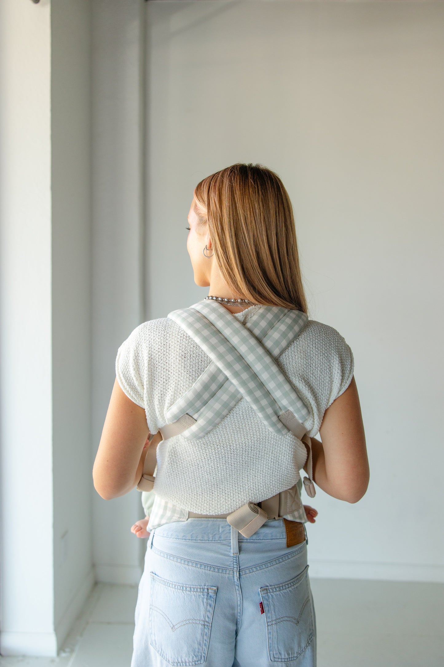 Coco Carriers Coco Gingham - Baby Carrier With A Pocket