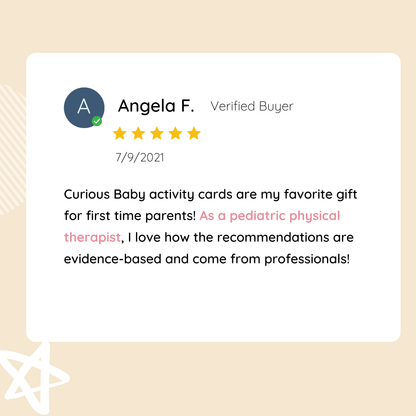 Curious Baby Activity Cards