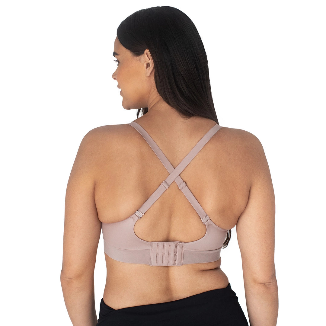 Minimalist Hands-Free Pumping & Nursing Plunge Bra