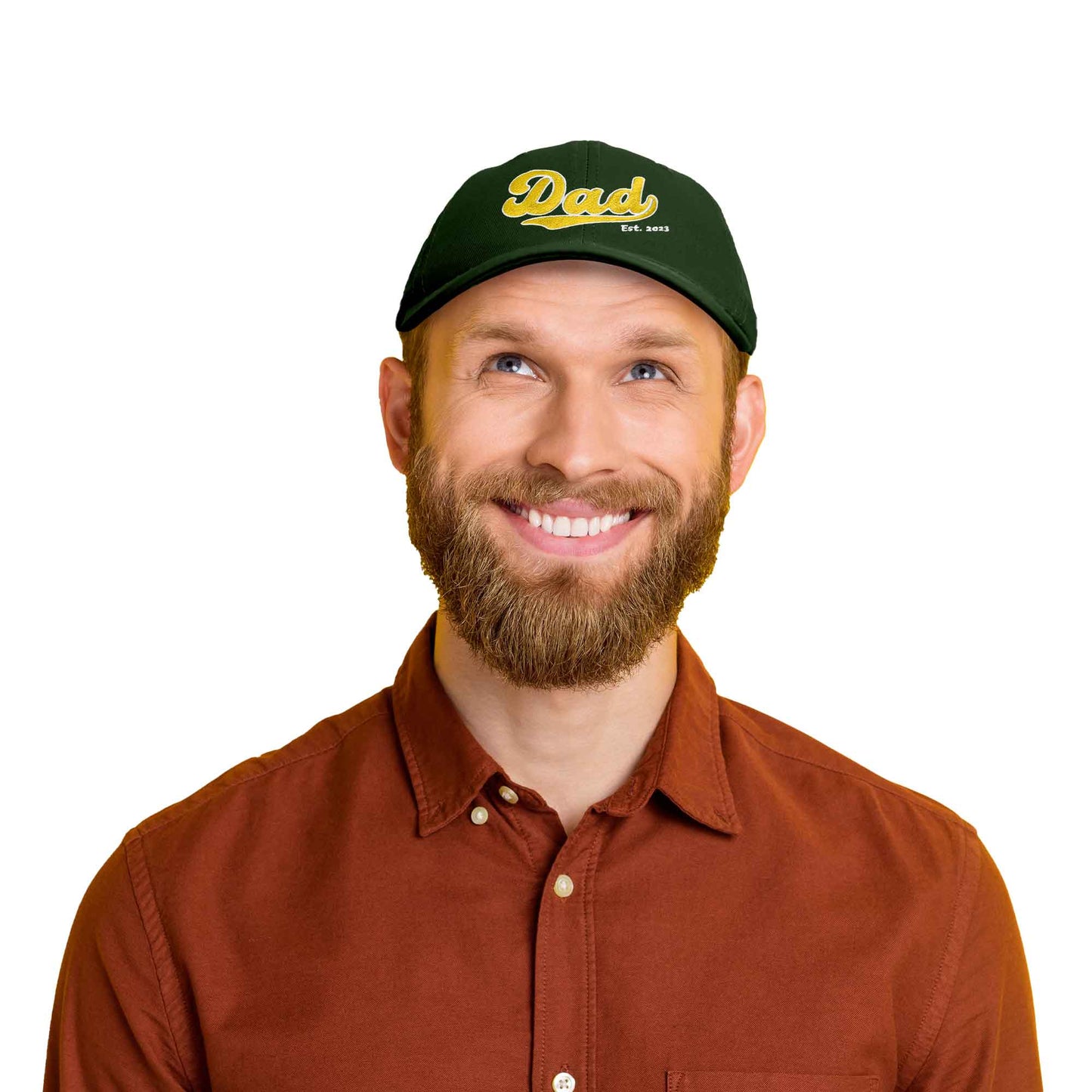 Dad Embroidered Varsity Cotton Hat