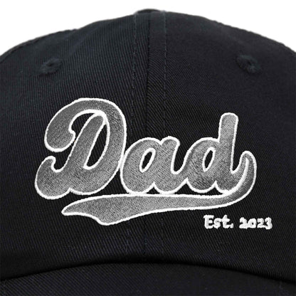 Dad Embroidered Varsity Cotton Hat