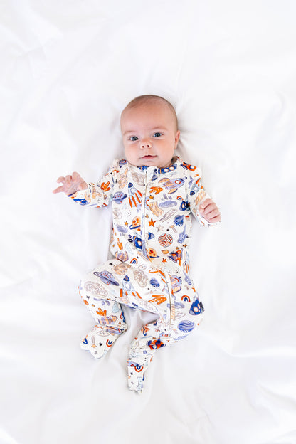 Sleepy Sage Co Space Explorer Sleeper Pajama