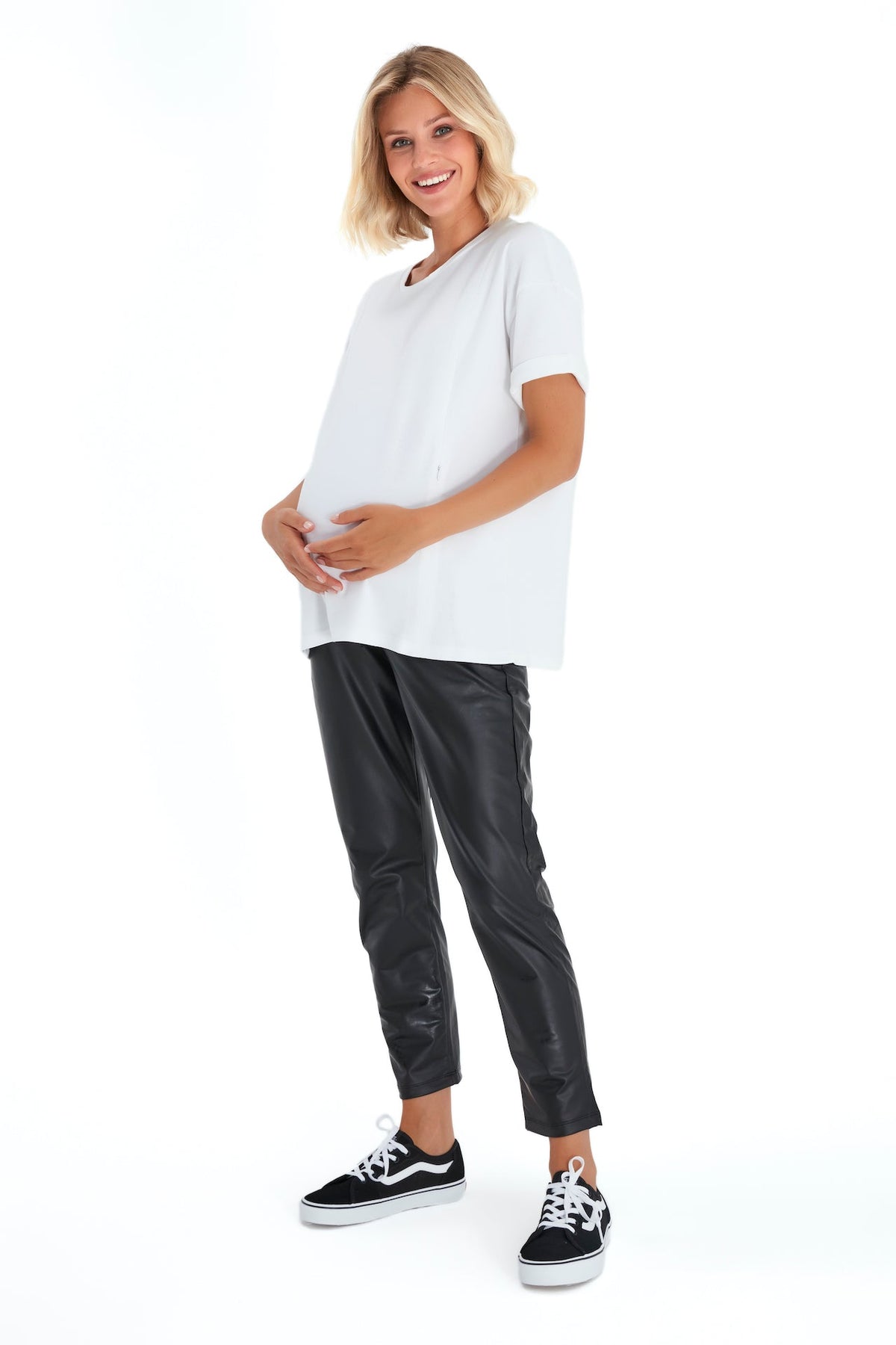 Accouchée Anytime Anywhere Side Zip Maternity/Nursing T-Shirt