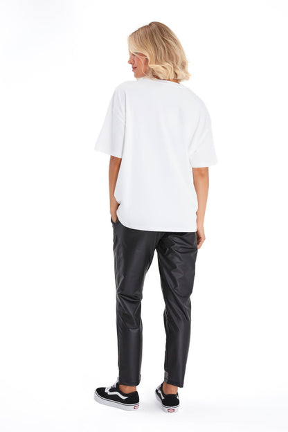 Accouchée Anytime Anywhere Side Zip Maternity/Nursing T-Shirt