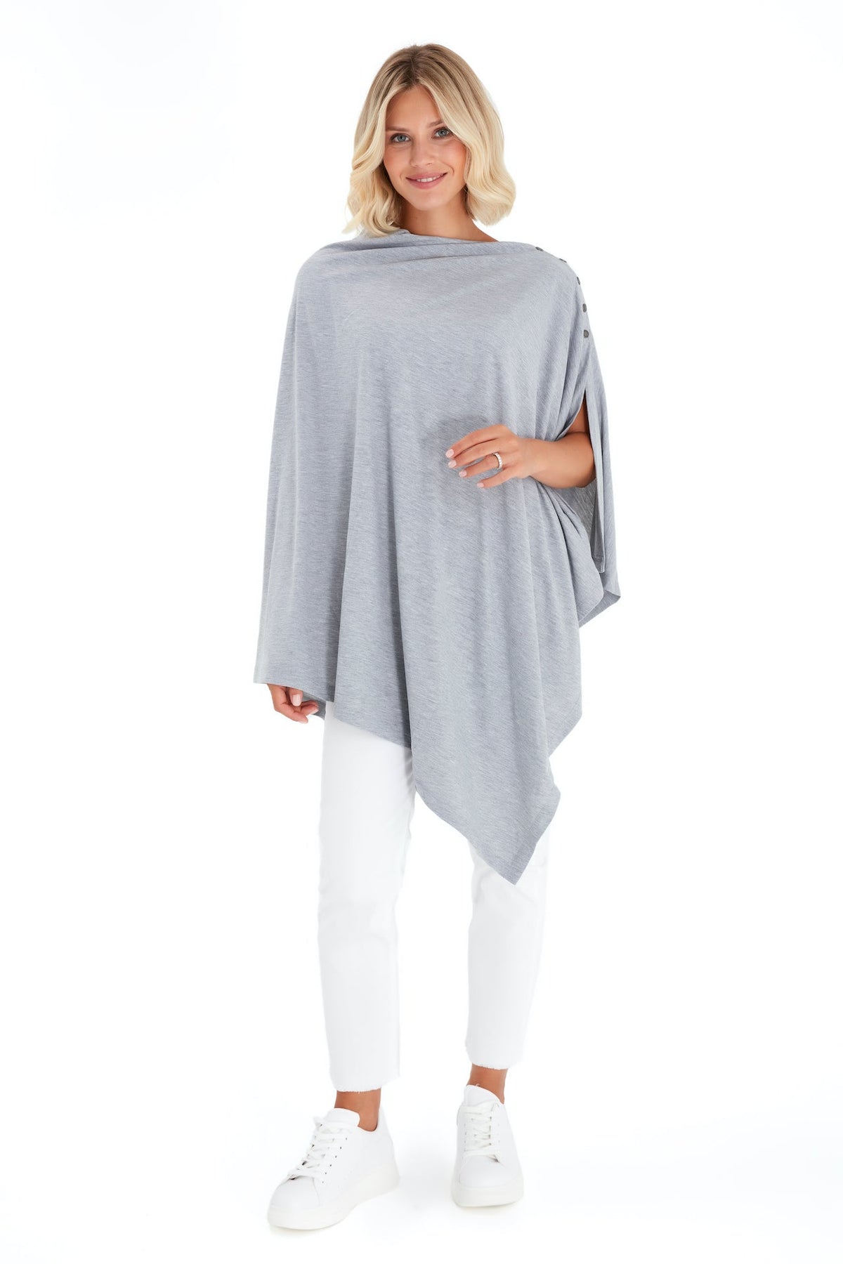 Accouchée 4-in-1 Multipurpose Supreme Cotton Cape Maternity/Nursing Shawl