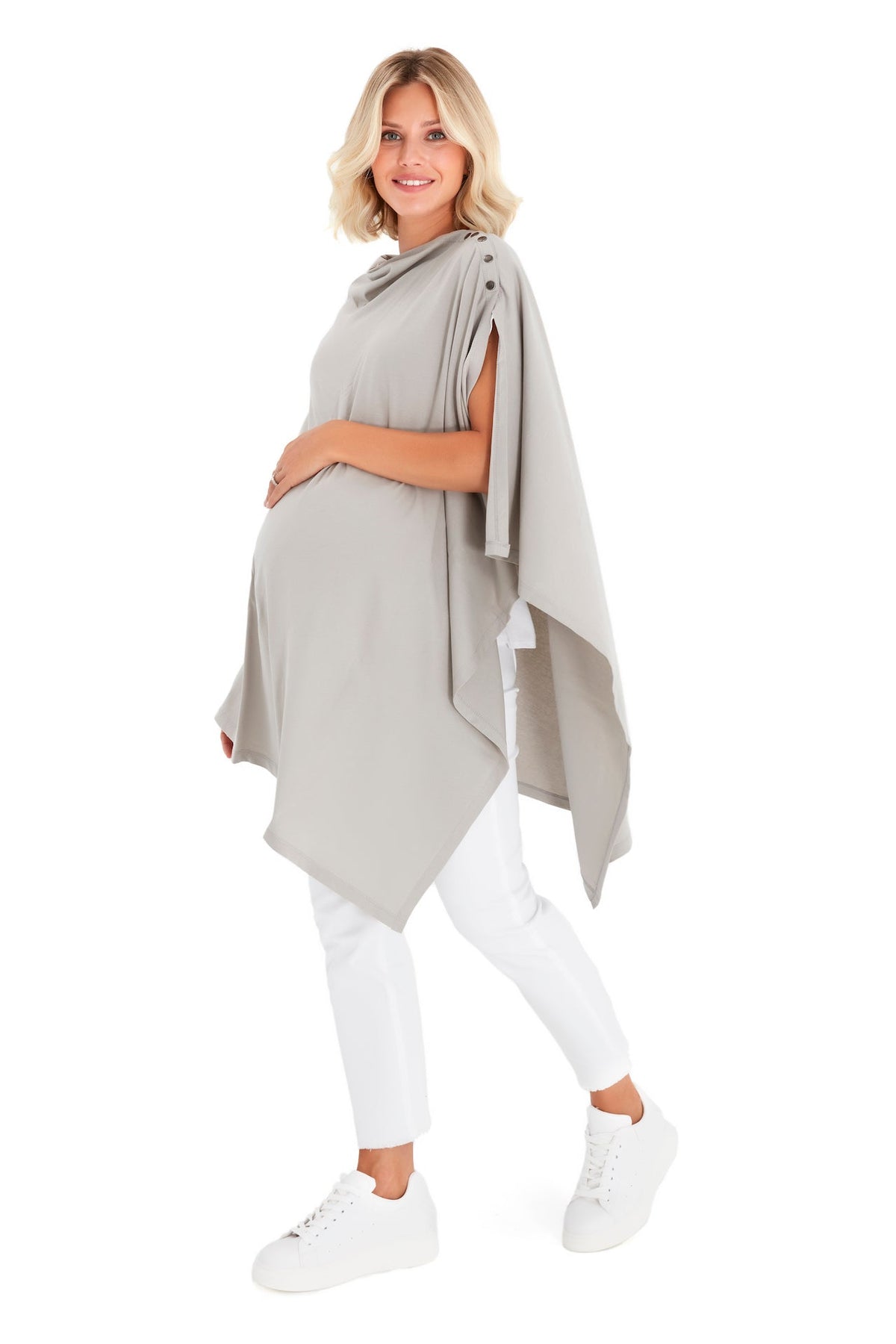 Accouchée 4-in-1 Multipurpose Supreme Cotton Cape Maternity/Nursing Shawl