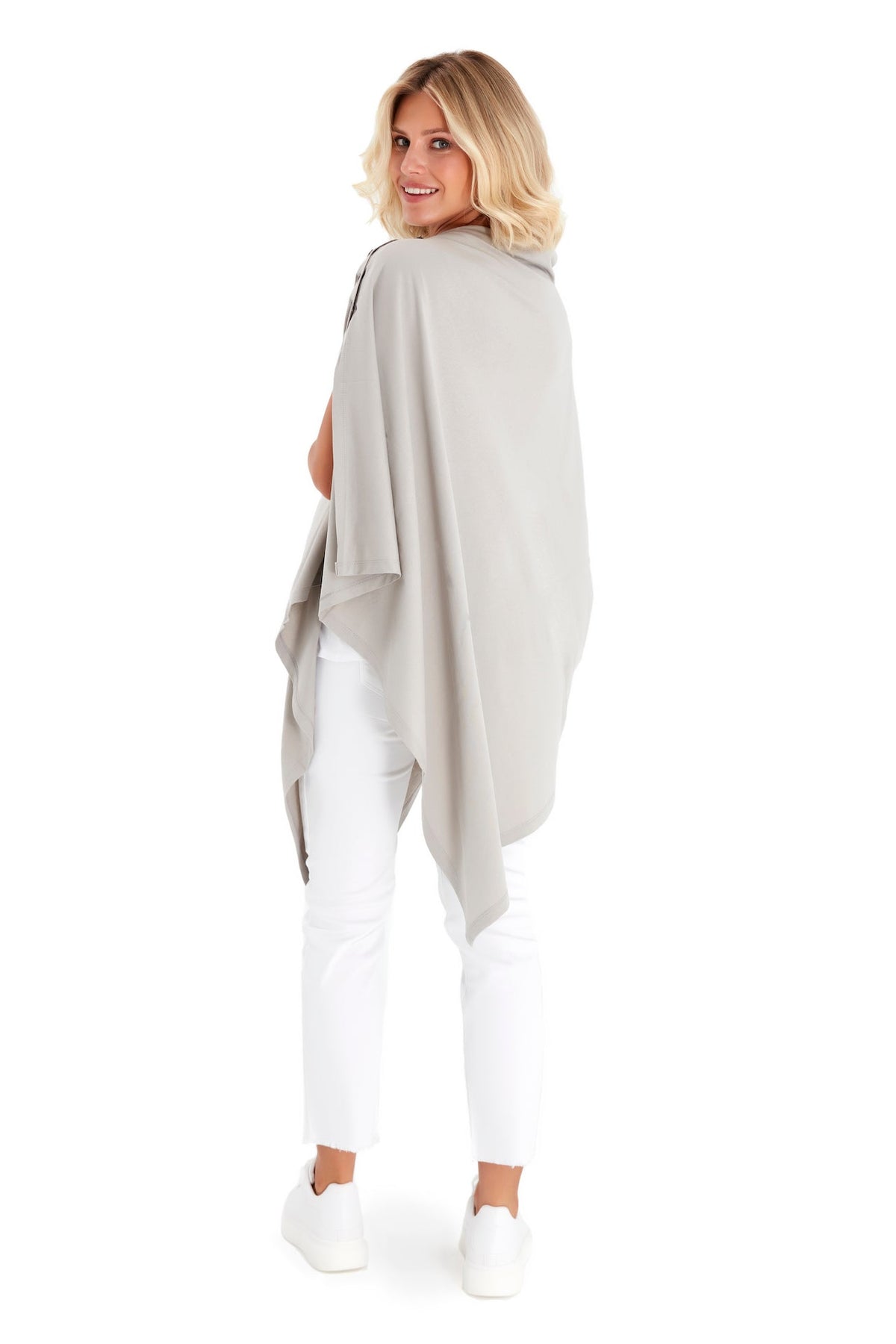 Accouchée 4-in-1 Multipurpose Supreme Cotton Cape Maternity/Nursing Shawl