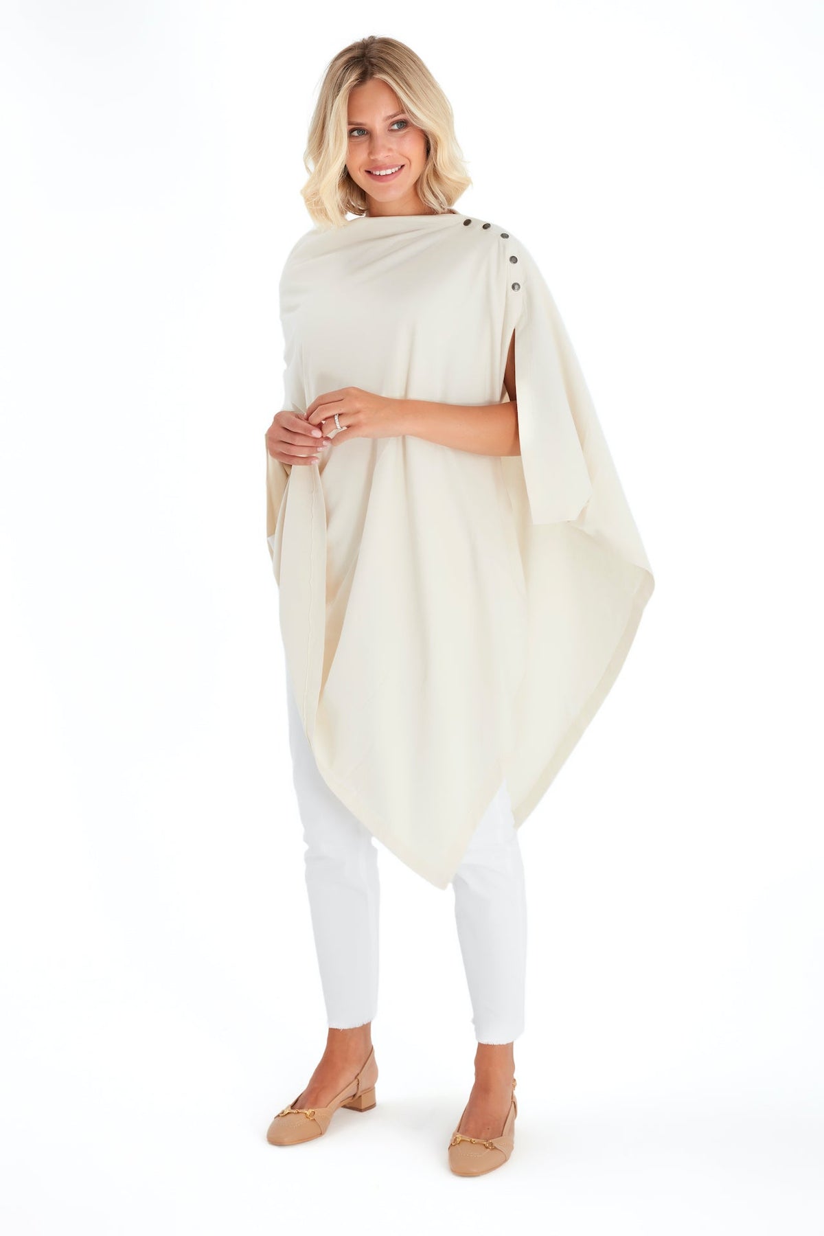 Accouchée 4-in-1 Multipurpose Supreme Cotton Cape Maternity/Nursing Shawl