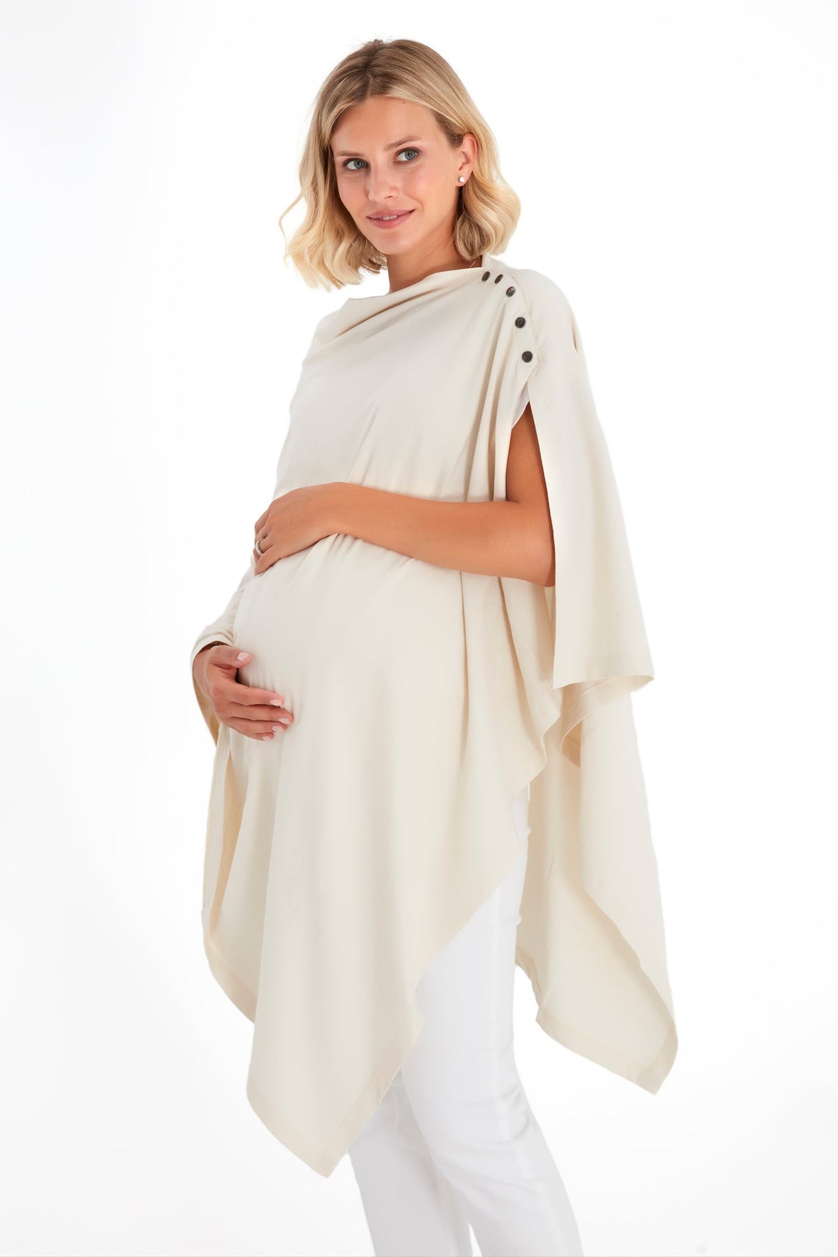 Accouchée 4-in-1 Multipurpose Supreme Cotton Cape Maternity/Nursing Shawl