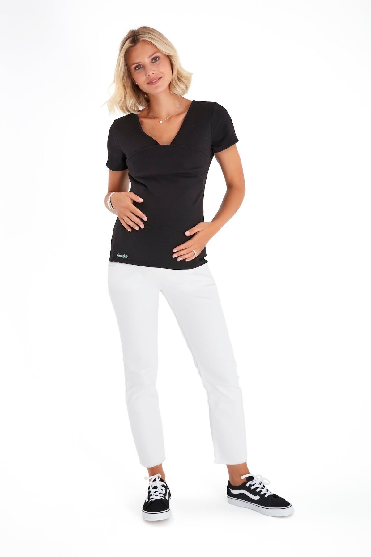 Accouchée Hands Free Baby Carrier Maternity/Nursing Top